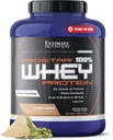 终极营养 Prostar Whey蛋白蛋白粉溶液 卡尔达蒙 - 低碳化物 高蛋白粉摇动促进肌肉增益和复苏 - 低钠,低脂肪 & Keto 友好 - 5.28磅 Tub