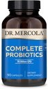 Mercola博士 完整的Probiotics - 90 services - 每日Probiotic 补编 - 70亿 CPU - 酸和Bile Resistant - 促进消化性健康和支持免疫系统