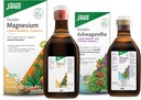 Floradix 作者:Salus Magnesium (16.9 oz) & Ashwagandha Liquid (8.5 oz) Bundle - 骨骼支持、消化健康及更多* - Ashwagandha,维生素C,维生素B12和更多压力支持*