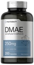 Horbaach DMAE 补编 | 250mg | 200 Capsules | 非GMO, Gluten Free | DMAE 比特拉特