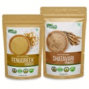 ORGANIC ZING Shatavari - 454g & Fenugreek 粉末 - 227g