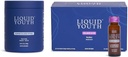 Collagen Peptides Powder & Very Berry Liquid Collagen Shots for Women & Men - 类型I & III 草饲Bovine和Marine Collagen - 头发生长、皮肤、钉子、骨骼和联合健康(40名服务员)