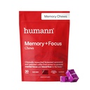 HumanN Super Beets Breathes for memory and Focus Chews, 精神警醒,临床研究 Nootropics, Resveratrol Supplement Plus Beet 根粉, 蓝莓石榴酸盐 Flavor, 30 Counter