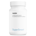 Supersmart - NADH 5mg/日(减少尼科蒂纳米德·亚丁宁二核苷酸) - NADH 补编 - 能量药丸 QQ 非GMO & Gluten Free - 60 延迟释放卡普苏尔