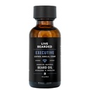 (原始内容存档于2018-03-05). Live Bearded Beard Oil, 1 fl oz - Premium All-Natural Jojoba - Made in the USA - 干燥男性的头发和皮肤护理, Flaky Patches - Executive Scent - Cedar, Vanilla