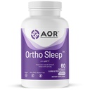 AOR, Ortho Sleep, 改善总体睡眠和帮助喷气滞后, 自然补充GABA, Melatonin, L- Theanine, Vegan, 30 services (60 Capsules)