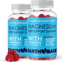 与Glycnit镁、Melatonin、Ashwagandha和Lavender——超强睡眠支持Gummy、Magnesium和Melatonin补编,120个伯爵,两个月供应