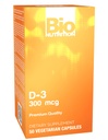 生物营养 D3 12000 Iu Vegi-Caps, 50 Counter