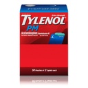 Tylenol PM 超强夜间疼痛 解脱者睡眠援助卡片 配有 Acetaminophen & Diphenhydolamine HCl, 缓解夜间疼痛和疼痛, 旅行大小, 50包2卡片