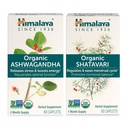 Himalaya Organdha for Energy Support PMS, Mendrual Cramp Relief & Menopause Support, 60 Capsules Each - 2 产品包