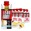 皮纳·科拉达蛋白质摇摆,40g蛋白,Whey Blend,0 糖,Gluten Free,22 维生素和矿物,17 Fl Oz(12包)