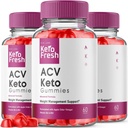 rize 实验室 - Keto Fresh ACV Gummys for Advanced Wight Loss, Gummys to Explain Energy Levels, 用于改善睡眠和预防肥胖症(180 Gummys)
