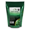 Zokiva 营养学 - Nettle Leaf Tea Bags Mega Pack - 100 Premium 质优易 有机草药茶包 - 无咖啡因和Vegan友好 在可逆的站立式Zip Lock 邮袋中