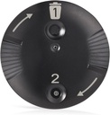 Phonak Cerushield 听力援助过滤器 便携式磁盘蜡卫士 黑色听力援助过滤器 蜡卫士 与 Phonak Marvel & Phonak Paradise 兼容