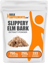 Bulk Assupports.com Slippery Elm Bark 提取粉末 - Slippery Elm 粉末,来源于Ulmus Rubra Bark - Gluten Free,每架服役750mg,250g(8.8 oz) (Pack of 1).