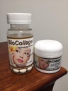 设定生物烯烃(Hydrlyed Colagen)软胶(1 000 mg)和生物烯烃(Elastin Antioxidant Cream 2 oz)(促进健康皮肤毛发和钉子)