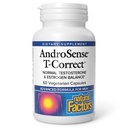 自然因子,AndroSense T-Correct,支持男子荷尔蒙代谢 与牛奶亚特尔,Turmeric和Lycopene,60个胶囊(30个服务)
