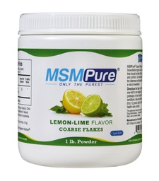 KALA HALTH MSMPure Lemon Lime Flawared Coarse MSM 粉状花脂 — — US-Made MSM 用于联合健康,皮肤外观,以及头发和钉子支持 — 1磅,有机硫磺