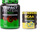 营养学 TRIPACT 维冈蛋白粉,用于维冈蛋白摇晃,巧克力花生酱(20种) BCAA自然,植物基的BCAA粉,柠檬汁火焰(30种)