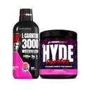 PROSUPPS L-Carnitine 3000 无兴奋剂液体射击(31架,Berry)和Hyde先生签名系列