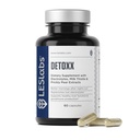 LES Labs DeTox – 更好的早晨和复苏,肝脏支持,电解补充和Glutathione支持 – Prickly Pear, Milk Thetle & NAC – 非GMO 补编 – 60 Capsules