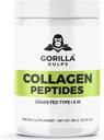 Gorilla Gulps – 水解冷凝胶 – 草药 一和三类 – 全部天然,非GMO,Hormone自由,Gluten自由,乳糖自由 – 在美国制造 → 第3党测试