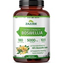 Zazzee Extra Force Force Boswellia 10:1 提取,65% Boswellic Acid,180 Vegan Capsules,6个月供应,Boswellia Serrata, 联合舒适,流动和灵活性支持,非GMO,美国制造