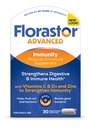 Florastor 选择豁免靴子 男女每日Probiotic & Immune 支助补编,Saccharomyces Boulardii CNCM I-745 Plus Zinc,维生素C & D3 (30 Capsules)