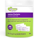 EZY DOSE Saline Nasal Rinse Packets,个人包装 Sinus Refill Packets, Nasal Relief, 100 Counter, Made in The United States