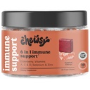 Chewsy 6-in-1 Imune Support 水果 水果 水果 水果 水果 水果 水果 水果 水果 C、A和D、锌和硒 -- -- 30天供应、个人包装的成人和孩子的维生素 水果(1)