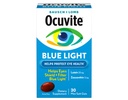 Bausch + Lomb Ocuvite Blue Lutein 25mg Lutein & Zeaxanthin Supplement, 30 Softgels (Pack of 2) (英语).