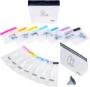 MUMI Ultimate Wellness Bundle - Pill Pocket 套装和单剂量套装 - 7pc 迷你药袋,装有1个大 Zi布袋和7pc 粉末补充包,装有1个大 Zi布袋