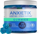 镇定睡眠 Gummys huperzine a Yohimbine 补充物 | melatonin l theanine 5 htp Mugwort Mucuna Pruriens Alpha GPC 选集 补充物 | 糖 无糖 Gummys 1个月供应
