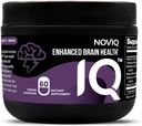IQ - 11-in-1 Nootropic Brain 补充:支持记忆和认知 - 生物活性 B-Complex w/ 5-MTHF, L-Theanine, L-Tyrosine, Bacopa, Ginkgo, Huperzine - Vegan, Non-GMO, Cafeine Free - 60 Count