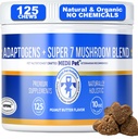 MediiPet 7 蘑菇 Imune Chews - 狗的蘑菇补充剂 - 狗的肉身护卫 弹簧和弹簧 - Reishi,Shiitake, Maitake, Turkish Tail - 促进健康,抗氧化性压力,健康老龄化