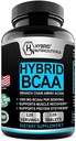 卡巴混合1000mg – BCAs氨基酸补充剂 - 2:1:1 L-Leucine,L-Isoleucine和L-Valine - 非GMO,Vegan - 120 服务