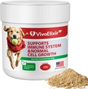 狗粪和粪便补充剂;利波马治疗,土耳其Tail蘑菇,Buddy Imune Support & Normal Cell Growth Guard, Reishi,Shiitake, Maitake, Turmeric Root - 30天供应