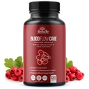 配有Niacin、L-Arginine、Ginger、Cayenne Pepper、Hawthorn、Diosmin、血流药丸的120种血液循环补充剂、支持腿维因、心脏、船只和心血管健康