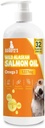 Alaskan Salmon Oil for Dogs & Cats - Omega 3 EPA DHA Fish Oil for Healthy Skin & Coat, Joint & Bone Support, Allergy Relief, & Inflammation Defense - 32oz All-Natural Liquid Supplement
