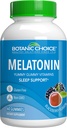 植物选择 Melatonin Gummys, 60 Counter - 睡眠支持的每日补充