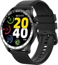 Smart Watch,40mm AMOLED 触摸屏 Smart Watch for Men Women (Answer/Make Call), 配有110+运动模式的适配跟踪器, IP68防水/Spo2/Pedometer/睡眠监视器, Android iOS的活动跟踪器