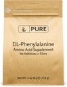 纯原成份 DL- Phenylalanine 粉末( 4 oz) 总是纯, 无填料或添加剂