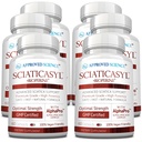 获批科学 Sciaticasyl - 最佳神经支持 - B维生素, 镁, Alpha-Lipoic酸, BioPerine - Vegan - 360 Capsules