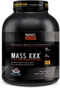GNC AMP Mass XXX,临床证明体重增益蛋白粉,提高强度,体积,780卡路里,50g蛋白,微量化氨基酸,Creatine, Betaine, Cookies & Cream, 13 services, 6 SVG