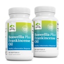 Terry自然Boswellia Plus Frankincense Oil - 支持流动和联合舒适的联合支持补充 - 支持与Boswellia & Frankincense Oil的细胞健康 - 60 Softgels (Pack of 2).
