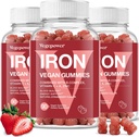 (原始内容存档于2018-07-21). Iron Gummys Supplements for Kids and Women - 配以铁促进血液健康 多维他命, 配以维生素C的大口味 Gummy for Max Absolute - 草莓(3包)