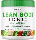 LIVORKA Lean Bodi Tonic, 所有天然先进配方粉 -- -- 30名服役1个月