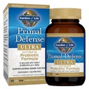消化健康平衡生命维生药园、Primal Defense Ultimate Formula、15亿CFU和13个Strains Plus HSO、蔬菜和Gluten Free、90个卡普尔