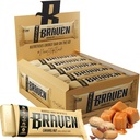Braven Bar Caramel Nut Energy Bars (1.59 oz, Pack of 20) – Energy Chews with 5g Protein – On-the-Go Energy Snacks for Running, Hiking, and Sports - Gluten Free Snacks for Sustained Energy Boost