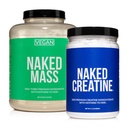 NAKED 无豆蛋白盒: 8LB Vegan Mass Creatine